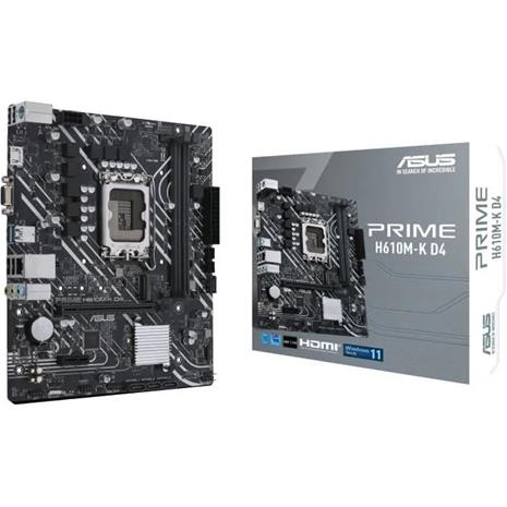 ASUS PRIME H610M-K D4 Intel H610 LGA 1700 micro ATX – kuva 8/8