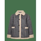 KAFFE CURVE Kcshirla Jacket - BLACK DEEP - 44