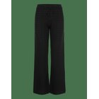 ROSEMUNDE Rwsanna Mw Straight Trousers - BLACK W/ BLACK STRIPE - XL