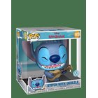 FUNKO Funko Pop 10"" Stitch W/Uke - MULTI COLOUR - One Size