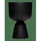 IITTALA Nappula Plant Pot 230X155 Matte Black - MATTE BLACK - 230X155MM