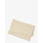 SMALLSTUFF Baby Blanket, Fish Bone Knit, Off. White Wool - WHITE - One Size 19 cm