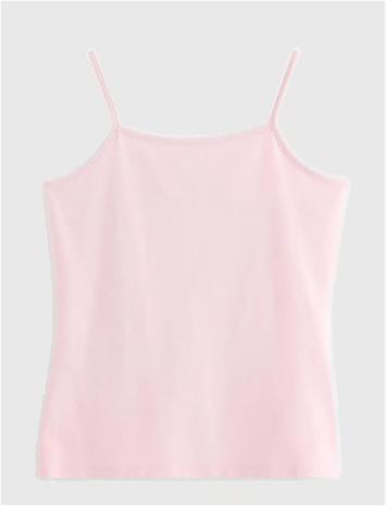 LINDEX Top Strap Tank Top - LIGHT PINK - 146/152