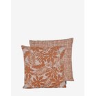 COMPLIMENTS Leaf 45X45 Cm 2-Pack - ORANGE - 45X45 cm