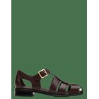 CLARKS Hana Sun D - DARK BROWN LEA - 40