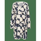 CREAM Crlucca Dress - NAVY FLOWER PRINT - 38