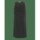 GESTUZ Gzmaily Slit Skirt - BLACK - XS