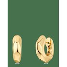 EDBLAD Crystalite Hoops L Gold One Size - GOLD - One Size