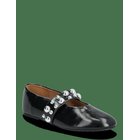 BIANCO Bialuna Studded Ballet Flat Faux Leather - BLACK - 39