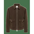 ONLY & SONS Onssinclair Faux Suede Jacket Otw - COFFEE BEAN - L