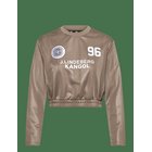 J. LINDEBERG Fiona Football Jersey - VINTAGE KHAKI - XS