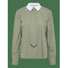 NÜMPH Nusussie Shirt - FOREST GREEN - 34