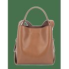 HVISK Molly Glossy Structure - 495 MOCHA - One Size