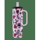 24BOTTLES Straw Cup - FIORE DI CAMPO - 800 ml