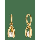 EDBLAD Moonrave Hoops L Gold One Size - GOLD - One Size