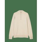 MADS NØRGAARD Urban Chase Half Zip Knit - RAINY DAY - L