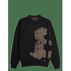 G-STAR Sprayed 89 Gr Relaxed R Knit - DK BLACK - M