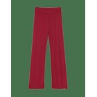 MADS NØRGAARD 5X5 Stripe Lonnie Pants - PARISIAN NIGHT/HIGH RISK RED - XS
