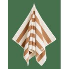 GANT Stripe Towel 70X140 - BUTTERNUT BEIGE - 70X140 cm