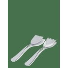 ALESSI Salad Set I 18/10 Stainless Steel - STEEL - One Size