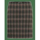 PART TWO Corinnepw Skirt - GREY BIG CHECK - XL