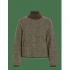 VILA Vilory High Neck L/S Knit Top - Noos - FOREST NIGHT - XXL