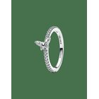 PANDORA Butterfly Sterling Silver Ring With Clear Cubic Zirconia - CLEAR - 54