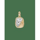 PANDORA Eye Medallion Charm - CLEAR - One Size