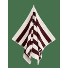 GANT Stripe Towel 70X140 - DARKENED WINE - 70X140 cm