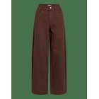 VILA Vichia Solid Hw Jeans - COFFEE BEAN - 38