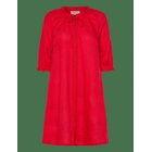 CREAM Crbellis Lace Dress Short - HIGH RISK RED - S/M
