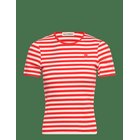 MARIMEKKO Kukkea Tasaraita Unikko - RED, OFF WHITE - XS