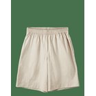 SOFIE SCHNOOR Blairsw Striped Bermuda Shorts - OFF WHITE / BLACK STRIPE - 40