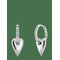 EDBLAD Amore Sparkle Hoops S Silver One Size - SILVER - One Size – kuva 1