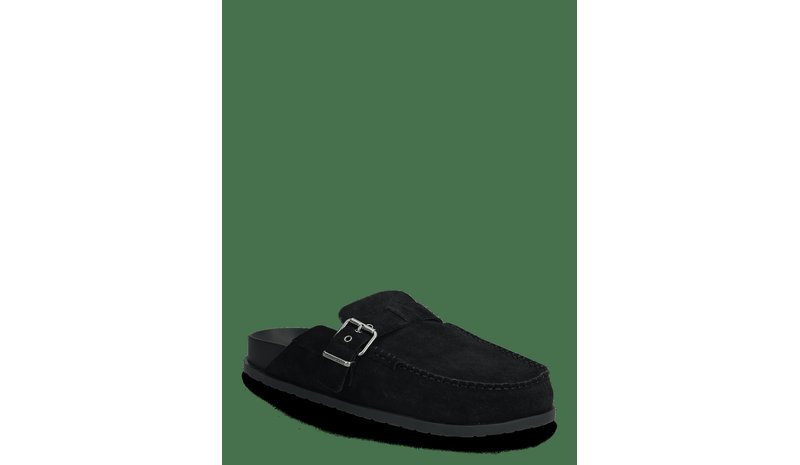 TOMMY HILFIGER Bind Mule Washed Suede - BLACK - 41 – kuva 1/2