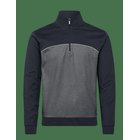 BOSS Tracksuit 1/4 Jacket - DARK BLUE - M