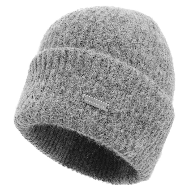 Didriksons Malin Beanie Dk Grey Melange - Onesize