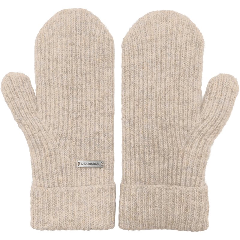 Didriksons Malin Mitten Beige Melange - Onesize