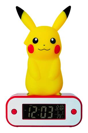Pokemon: Alarm Clock With Light - Pikachu (18cm) GADGET
