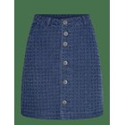 CULTURE Cuconstance Denim Skirt - DARK BLUE WASH - 40
