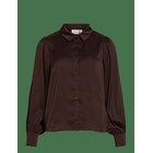 VILA Vienna Ravenna L/S Balloon Shirt - Noos - COFFEE BEAN - 42
