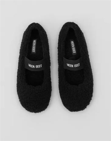 Moon Boot - Musta - Mb Shearling Ballerina – kuva 2/2