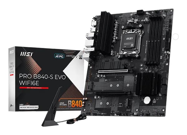 MSI PRO B840-S EVO WiFi 6E AM5 ATX -emolevy