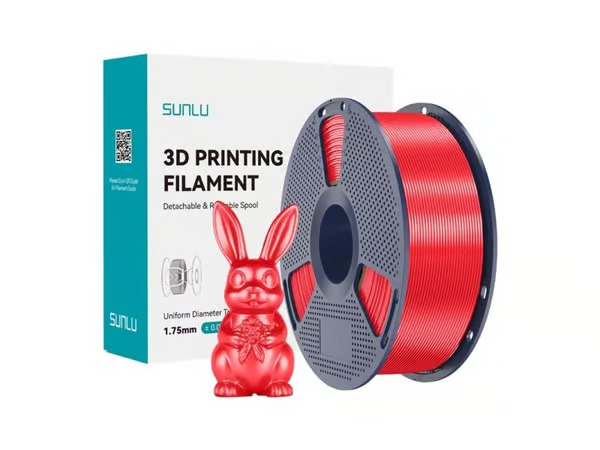Sunlu PLA+ Silk Filamentti (punainen)
