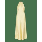 VILA Vibea Halterneck Ankle Dress/Dc/Ka/Bfs - PASTEL YELLOW - 38