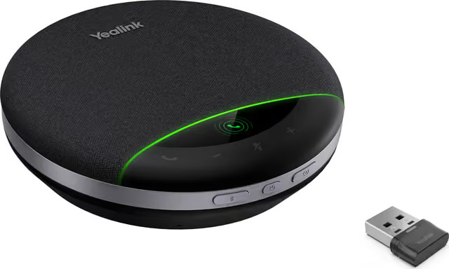 Yealink SP96 -kaiutinpuhelin, USB-C/A, Bluetooth, musta