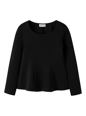 NAME IT Nkfofana Ls Top - BLACK - 116