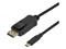 Deltaco USB-C - DP 1.4 cable BiDirectional 1m black – kuva 2