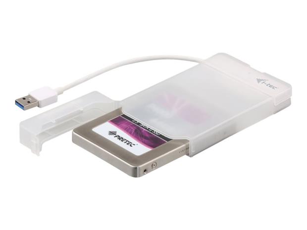 i-tec MySafe USB 3.0 Easy 2.5" External Case – White