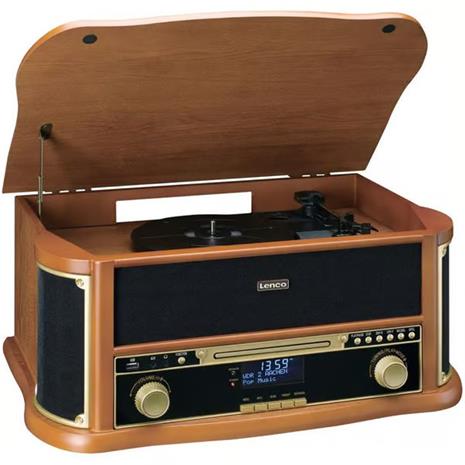 Lenco kodin äänentoistolaite 10 W TCD-2571WD